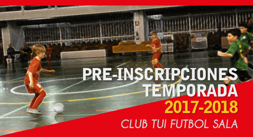 Preinscripcion Club Tui Futbol Sala 2017-2018